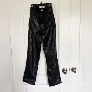 Abercrombie & Fitch Black Ultra High Rise Pants